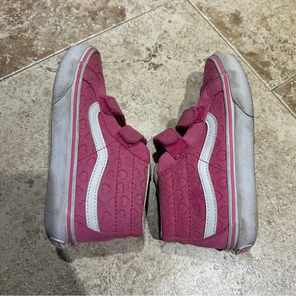 Vans pink girls suede sneakers - Picture 5 of 8
